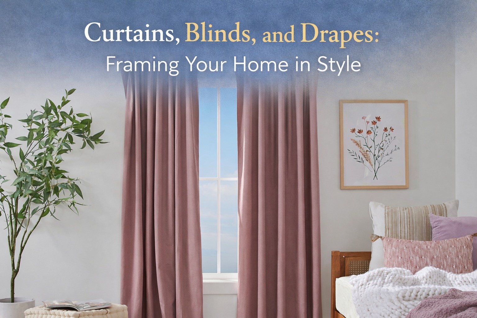 You are currently viewing Curtains, Blinds, and Drapes: Framing Your Home in Style